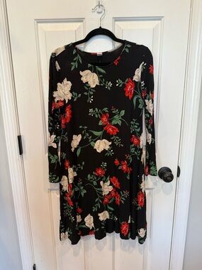 chinese dress ladies Maternity Long-Sleeve Midi Utility Dress